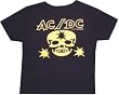 AC/DC - Skull - Black Toddler T-shirt