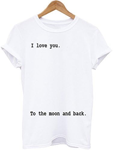 Wuke I Love You To The Moon And Back Short Sleeve T-shirt