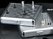 Executive Gift Travel 3 and 1 Chess, Checker and Backgammon Game Set in Silver Pearl Finish Case