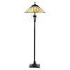 Quoizel Gotham Tiffany 2 Light Floor Lamp