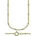 14kt Gold Filled Saturn Bead Chain in 16" and 18" Lengths, #8280