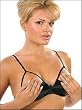 Satin Sling Bra.