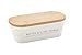 Tablecraft 700002 Butter Dish with Lid, 7.75 x 3.25 x 2.5