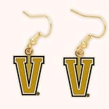 Vanderbilt Commodores Official Logo Earrings