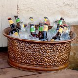 galvanized drink bucket:Jackson Insulated Bronze Beverage Tub