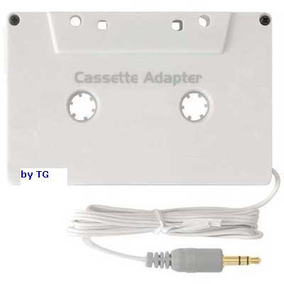 Buy iPOD & MP3 Car Audio Cassette Adapter - White online at Discounted New and Used prices. Delivered to your door with Off-The-Bookshelf.
