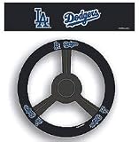 LA Dodgers LEATHER Steering Wheel Cover