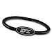 Hologram Energy Technology - Silicone Oval Wristband - Black with Grey 8-inch