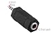 2.5mm Stereo Jack To 3.5mm Stereo Plug Adapter