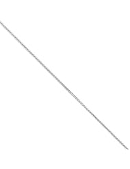 1.25 mm, Sterling Silver, Round Franco Chain - 24 inch