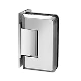 3803014 - CRL Chrome Cicero Wall Mount Offset Back Plate Shower Door Hinge