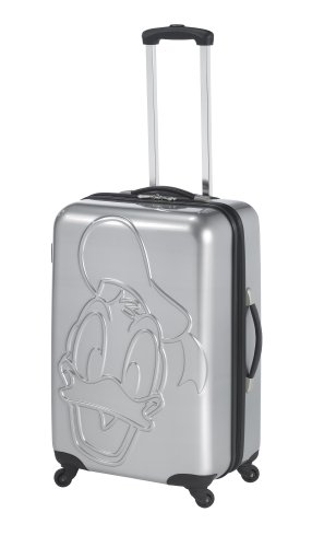 Heys USA Luggage Disney Embossed Faces 26 Inch - Donald Duck Hardside Spinner, Mickey Embossed Faces, 26 Inch