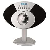 Naxa NX-430 Wall Mount Micro Shelf Radio MP3 CD Player w/ Alarm Clock