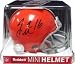 Joshua Cribbs Cleveland Browns Autographed Mini Helmet