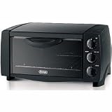 DeLonghi EO1200B Large Capacity Toaster Oven, Black
