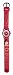 Disney - Baby Watch - Montre Pédagogique enfant - Fille Tiny - Quartz Analogique - La belle - Bracelet Plastique 3D Rouge