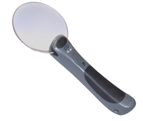 Leselupe 3.5-fach mit LED Beleuchtung,