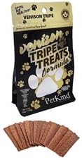 Venison Tripe Treats for Dogs 6oz Bag