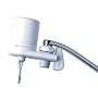 WaterPik Instapure F-5 faucet mount water filter in white.