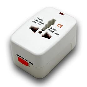 All-in-One Travel Power Plug Adapter for US, UK, EU, AU