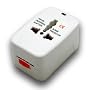 All-in-One Travel Power Plug Adapter for US, UK, EU, AU