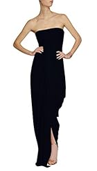 Strapless Fall Sleeveless Evening Dress/Bridesmaid Dress 