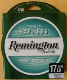 REMINGTON EXPRESS PREMIUM MONOFILAMENT FISHING LINE 17 LB TEST 400 YARDS SPOOL