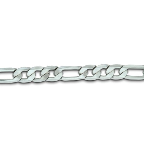 Mens Figaro Link Everyday Necklace. Crafted in Copper and Zinc. 20 Inches Long.