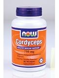 Now Foods Cordyceps 750mg, Veg-Capsules, 90-Count
