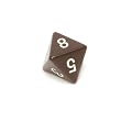 Chessex Opaque 16mm Black and white d8