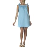 Juniors  Xhilaration® Tie Strap Dress - Malta Blue