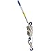 Lug-All 4000-20 Medium Frame Cable Ratchet Winch Pulley Hoist, 2 ton Capacity, 10' / 20' Lifting Height