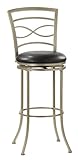Hillsdale Danville Champagne Swivel 24" High Counter Stool