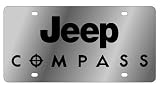 Jeep Compass - License Plate - Stainless Style