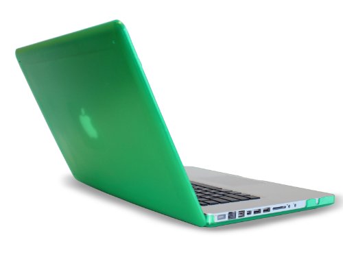Green mCover� Hard Shell Case for 15-inch #A1286 Aluminum Unibody MacBook Pro (Black keys, 15.4-inch diagonal)