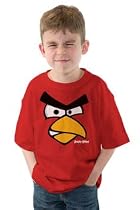 Angry Birds Youth Red Faced Tee
