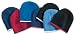 Kendall Drive Thick Short Trim Beanie - Outdoor Wear -Perfect for Snowboarding, Skiing, Sledding and More, Black/White