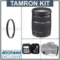 Tamron SP 28-75mm f/2.8 XR Di LD-IF Af Canon EOS Mount Lens Kit, - U.S.A. Warranty - with Tiffen 67mm UV Filter, Lens Cap Leash, Professional Lens Cleaning Kit