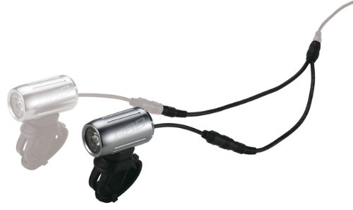 BBB Frontlicht HighPower BLS-64 + splitter cable, titansilber, f&uuml;r Standard und Oversize,  Preisvergleich