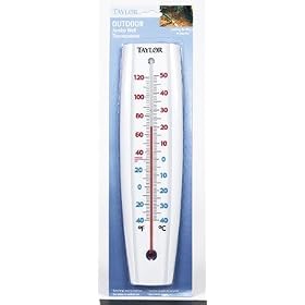 Taylor Precision 5109 Jumbo Indoor/Outdoor Wall Thermometer