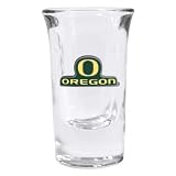 Oregon Ducks Fluted Shot (Set of 2)