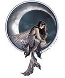 Nene Thomas - Memory Fairy With Flowing Brown Hair - Sticker / Decal