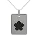 Stainless Steel Clover Cut-out Fashion Necklace