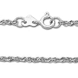 14 Karat White Gold 16 Perfectina Chain