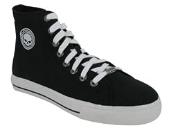 Harley-Davidson Men's HARLEY DAVIDSON SHOES GRIND CHUKKA W/ SKULL 10 (BLACK)