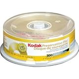 Kodak 52x Gold Preservation Write-Once CD-R ( 25 pack )
