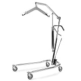 Invacare 9805 Hydraulic Lift with Adjustable Base - Chrome - 450 lbs.