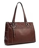 Fossil Executive Soft Glazed Leather Gabby Tote
