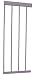 Pressure Fit Gate 12" Extension by Kolcraft - grey