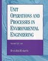 Unit Operations and Processes in Environmental Engineering (Pws Series in Engineering)